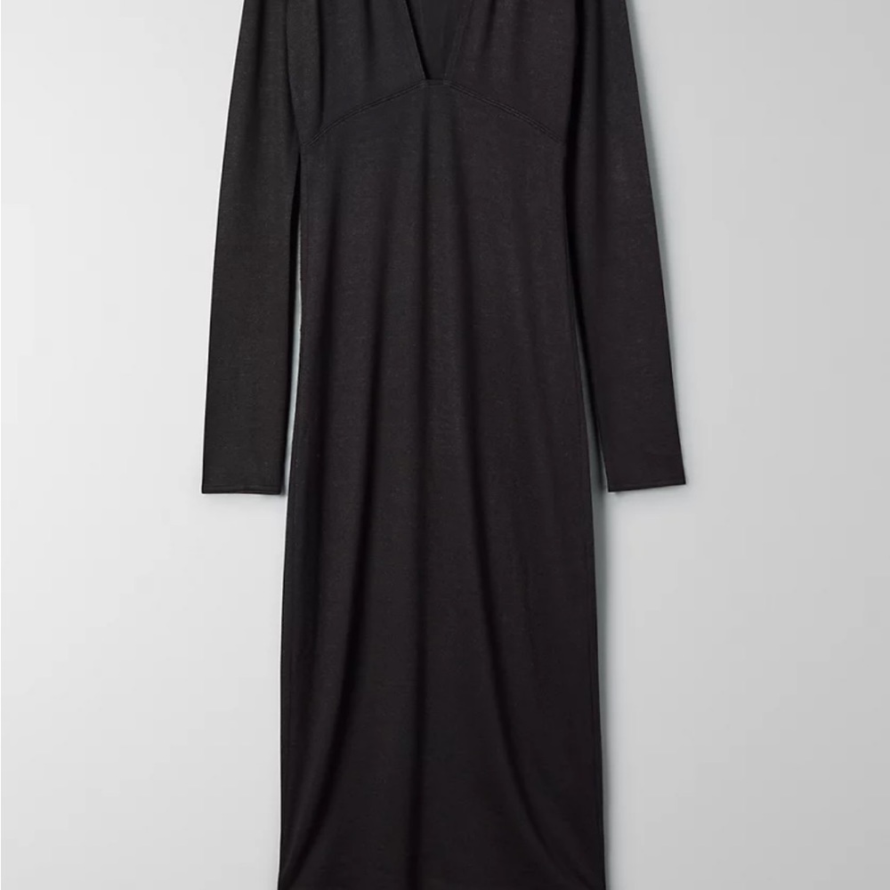 Wilfred Free | Abby Plunge Neck Knit Dress - Picture 8 of 11